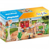 PLAYMOBIL 71424 Camping - Univers du Camping - avec une douche fonctionnelle et des accessoires - Des 4 ans