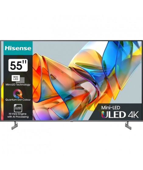 TV LED - HISENSE - 55U6KQ - 55 (139 cm) - 4K UHD - Dolby Vision - Smart TV - 3xHDMI - WiFi