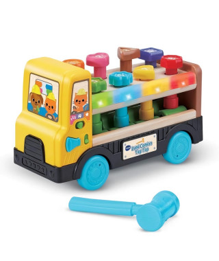 VTECH LUMI CAMION TAP TAP (JOUET AVEC PARTIE BOIS CERTIFIE FSC)