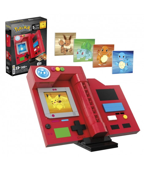 MEGA-Pokémon-Pokédex de la région de Kanto-322 pieces HYM37