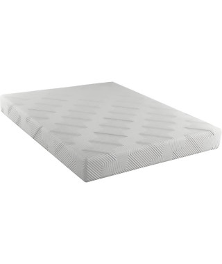 DUO MEMORY - Matelas - 160 x 200 cm - Epaisseur 25 cm - Mousse a mémoire de forme
