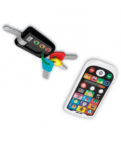 Smartphone et Clés - KD - Mon Duo Smartphone et Clefs - Apprentissage des animaux, chiffres et couleurs