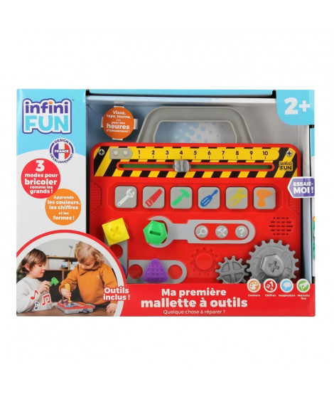 Mallette a Outils - KD - Ma Premiere Mallette a Outils - 6 activités et 3 modes de jeux pour s'amuser en sécurité