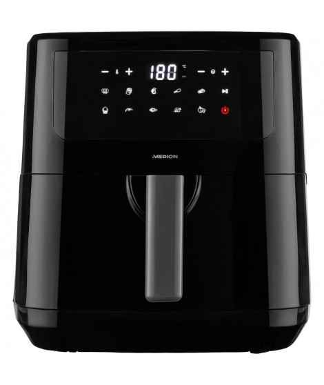 Friteuse a Air Chaud - MEDION - 50072999 - 2150 W - Ecrant tactile - 9 programmes - Noir