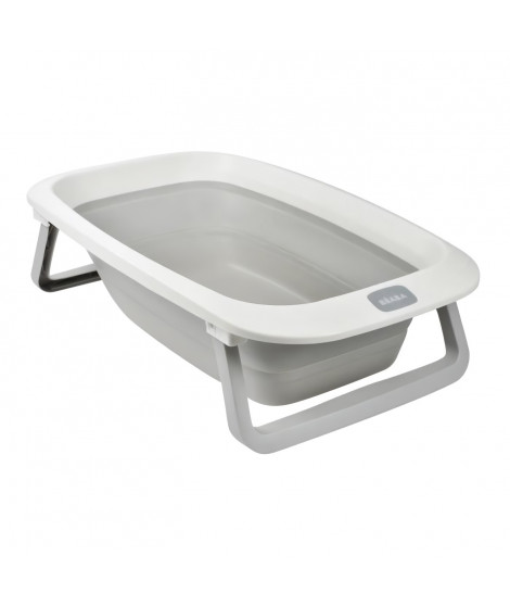 BEABA, Baignoire pliable - 920403 -Baignoire Eazy Pop Camélé'O - Gris velours