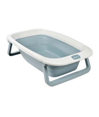 BEABA, Baignoire pliable - 920403 - Baignoire Eazy Pop Camélé'O - Bleu baltique