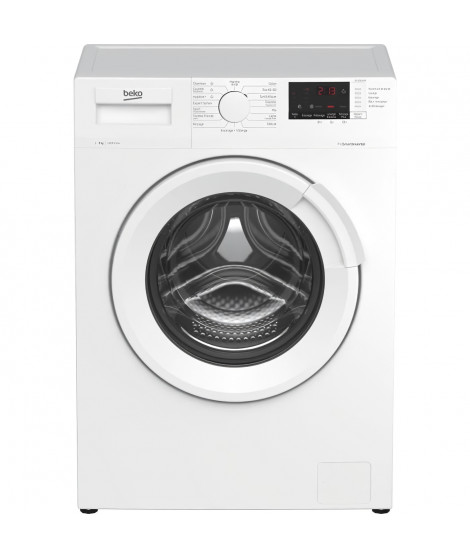 Lave-linge hublot BEKO WTV95220W - 9 kg - Induction - L60cm - 1400 trs/min - Classe A - Blanc