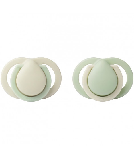 Sucette - TOMMEE TIPPEE - Nouveau-né 0-2 mois - Lot de 2 - Avec téterelle et collerette miniature
