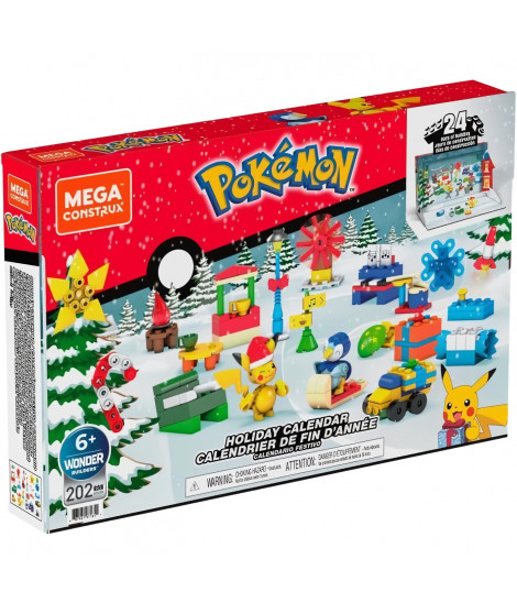 Mega Construx - Pokémon - Calendrier de l'Avent et jeu de construction GYG99