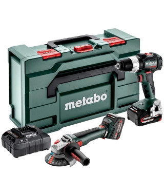 Machines sans fil Set - METABO - Combo Set 2.9.4 18 V - MetaBOX 165 L