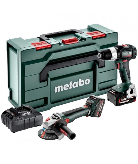 Machines sans fil Set - METABO - Combo Set 2.9.4 18 V - MetaBOX 165 L