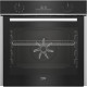 Four encastrable - Chaleur pulsée 3D - BEKO - BCBIM16300XDE - Inox - 72 L - 59,4x56,7x59,5 cm