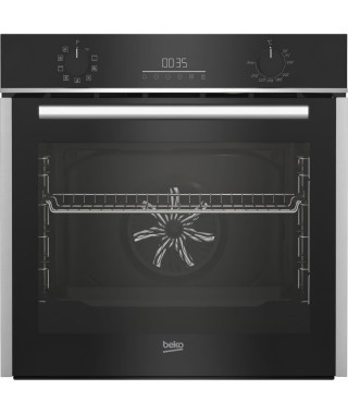 Four encastrable - Chaleur pulsée 3D - BEKO - BCBIM16300XDE - Inox - 72 L - 59,4x56,7x59,5 cm