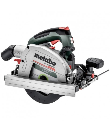 Scie circulaire portative sans fil - METABO - KS 18 LTX 66 BL - 18 V - lame de scie circulaire carbure
