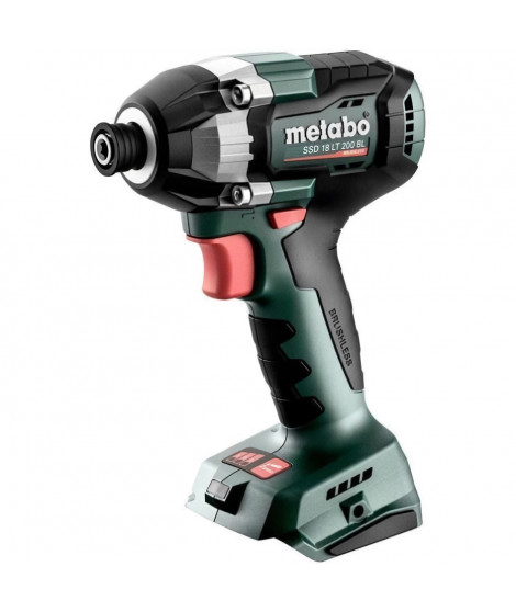 Visseuse a choc sans fil - METABO - SSD 18 LT 200 BL - 18 V - 200 Nm - Professionnelle