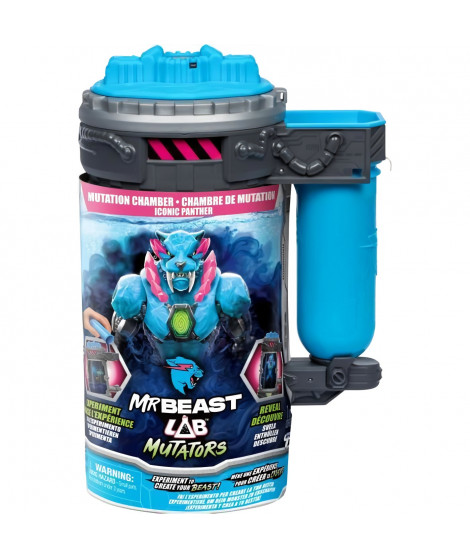 Figurine Mutators Panthere iconique chambre de mutation - MR Beast LAB - Réalise une expérience pour créér ta créature