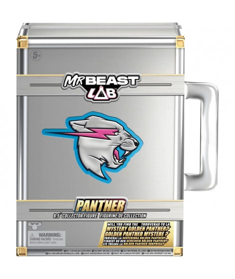 Figurine Collector - MOOSE TOYS - Panthere Mr. Beast Lab Ultime - 15,8 cm, 13 Points d'Articulation