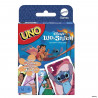 Mattel Games - Disney-UNO Lilo et Stitch-Jeu de cartes pour les enfants et la famille JCC10