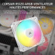 Ventilateur ARGB 120mm - CORSAIR - RS120 - Blanc - Refroidissement performant et effets lumineux ARGB