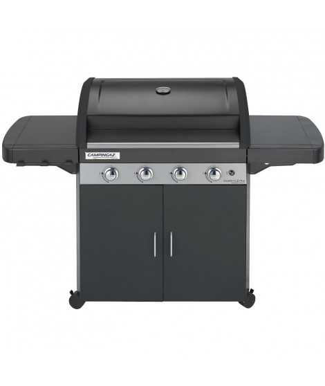 Barbecue a gaz CAMPINGAZ - CLASS 4 LD Plus - Grille + plancha en fonte émaillée - 4 brûleurs - 78 x 45 cm - Noir