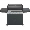 Barbecue a gaz CAMPINGAZ - CLASS 4 LD Plus - Grille + plancha en fonte émaillée - 4 brûleurs - 78 x 45 cm - Noir