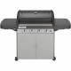 Barbecue a gaz CAMPINGAZ - Class 4 L Plus - Grille + plancha en fonte émaillée - 4 brûleurs - 78 x 45 cm - Noir
