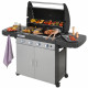 Barbecue a gaz CAMPINGAZ - Class 4 L Plus - Grille + plancha en fonte émaillée - 4 brûleurs - 78 x 45 cm - Noir