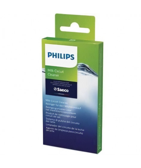 Sachets de nettoyant pour circuit de lait - PHILIPS - CA6705/10 - Élimine les résidus de lait - Lot de 6 sachets