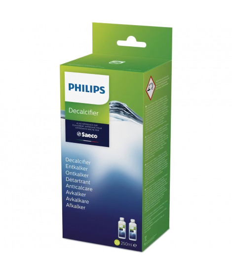 Détartrant spécial machine espresso - PHILIPS - CA6700/22 - Lot de 2 bouteilles de 250 ml