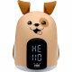 Réveil veilleuse - BIGBEN - Forme chien - Affichage LED, 3 mélodies, Intensité réglable, Alim. 230V