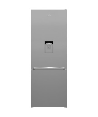 Réfrigérateur pose libre - Combiné - BEKO - BRCNE560K40DSN - Neo Frost - 510L - E - 74,5 x 70 x 192 cm - Gris acier
