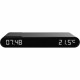 Réveil station de charge - THOMSON - Noir - Induction 15W, Température, Port USB-C, Alim. 230V