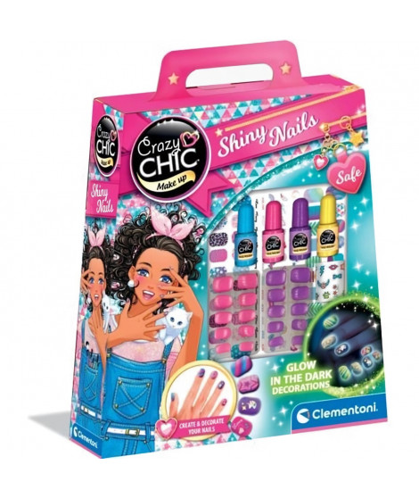 CLEMENTONI - 18689 - Ongles phosphorescents