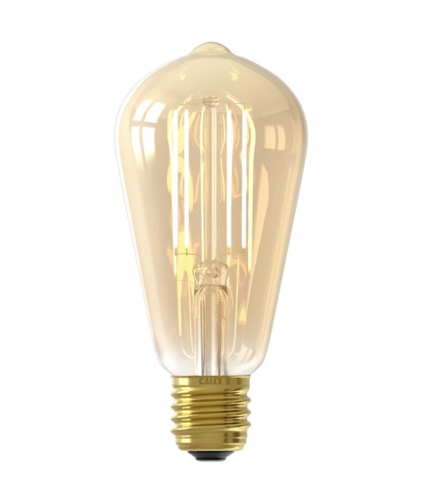 Ampoules connectées Calex Edison LED Filament connectée ST64 ambrée E27