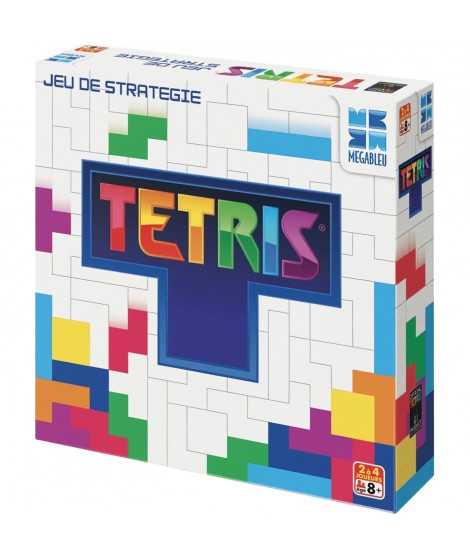 Jeu de société - MEGABLEU - Tetris FR et NL - Célébration des 40 ans avec jeu de stratégie