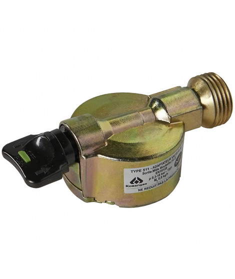 Robinet adaptateur Bethane / Propane NF - ROUSSEAU - D.20mm