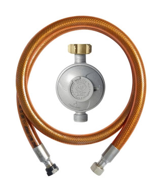 Kit Butane avec détendeur + Fléxible 1m50 NF - ROUSSEAU