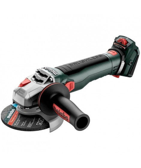 Meuleuse sans fil - METABO - WVB 18 LT BL 11-125 Quick - 18V - Béton - Professionnelle