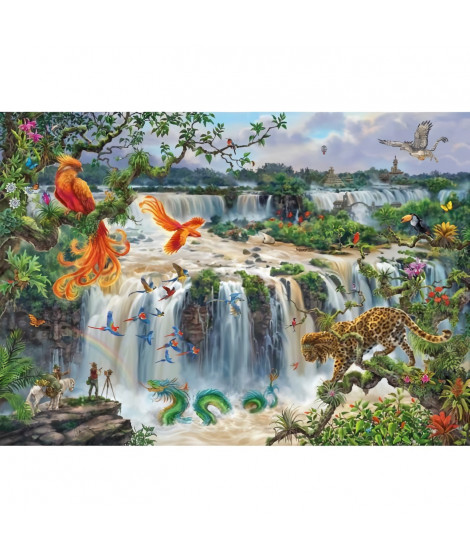 Puzzle 1000 pieces, Chutes d'eau, Adultes&enfants des 14 ans, Puzzle de qualité supérieure, 12000853, Edition 50 ans, Ravensb…