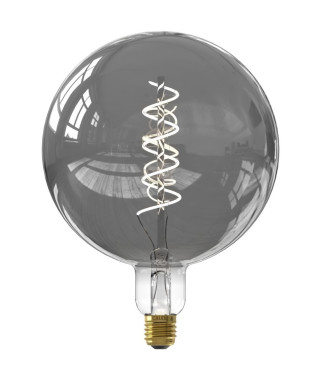 Ampoule LED E27 - CALEX - G200 SMART LED - 5 W - 130 lm - 2100 K - Intensité variable - Titanium