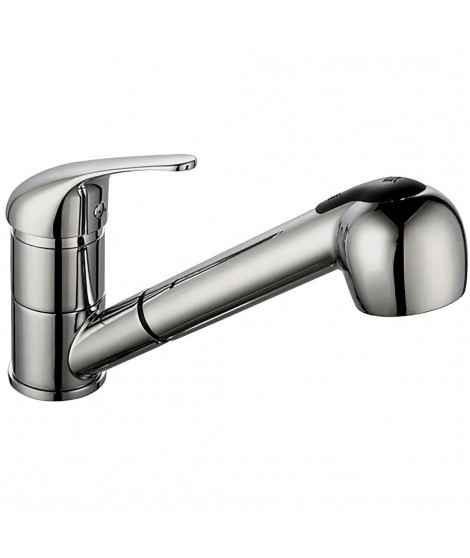 Mitigeur de cuisine bas - EDOUARD ROUSSEAU - ARES - Inox