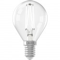 Ampoule LED E14 - CALEX - BALL P45 - Filament droit - 4,5 W - 470 lm - 2700 K - Intensité variable - Transparente