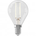 Ampoule LED E14 - CALEX - BALL P45 - Filament droit - 3,5 W - 250 lm - 2700 K - Intensité variable - Transparente