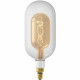 Ampoule LED E27 - CALEX - DECO XXL SUNDSVALL - Filament simple spirale - 3W - 240 lm - 2200 K - Transparent / Or blanc chaud