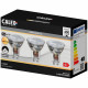 Ampoule LED reflecteur - CALEX - GU10 - 6 W - 400 lm - 3000 K - Intensité variable - Chrome