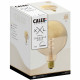 Ampoule LED E27 - CALEX - XXL SPECIALS G125 - Filament simple spirale - 4 W - 120 lm - 1800 K - Or