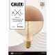 Ampoule LED E27 - CALEX - XXL SPECIALS G125 - Filament simple spirale - 4 W - 120 lm - 1800 K - Cuivre