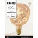Ampoule LED E27 - CALEX - G125 NEO ORGANIC - Filament flexible - 4 W - 150 lm - 1800 K - Intensité variable - Or