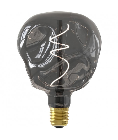 Ampoule LED E27 - CALEX - G125 NEO ORGANIC - Filament flexible - 4 W - 80 lm - 1800 K - Intensité variable - Titanium