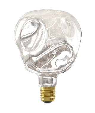 Ampoule LED E27 - CALEX - G125 NEO ORGANIC - Filament flexible - 4 W - 75 lm - 1800 K - Intensité variable - Silver